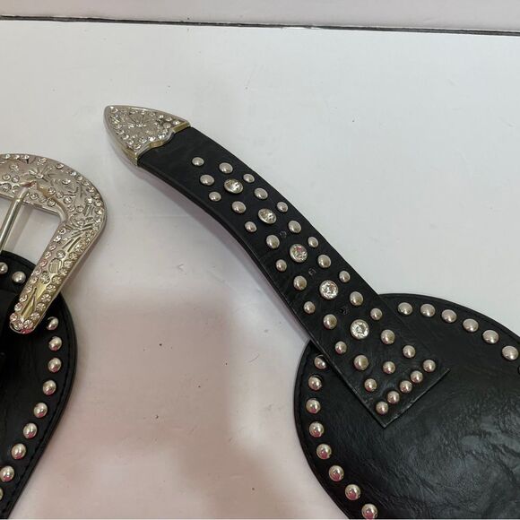 ANGEL WINGS‎ AND CROSS BELT IN BLACK main image 7